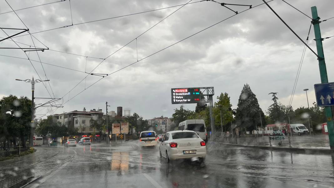 Konya’da yağmurun sona ereceği tarih açıklandı 2